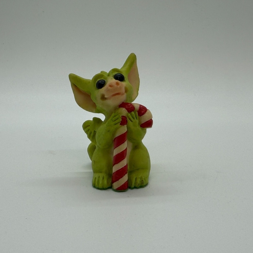 Pocket Dragons Candy Cane Figurine 1994‎ Real Musgrave Flambro